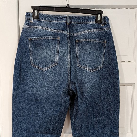 Long Tall Sally Indigo Mom Jeans - Picture 3 of 5